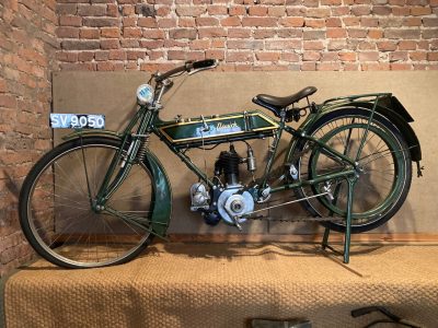 1913 Motorbike, refurbished